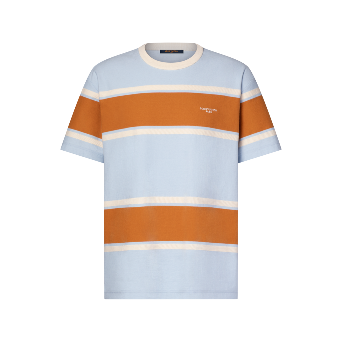 ルイヴィトン LOUIS VUITTON F1TS07JFQ Tシャツ ルイ・ヴィトン LV コンサート プリント Tシャツ ブラック メンズ